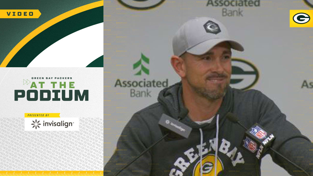 Matt LaFleur says Aaron Jones' injury isn't long term