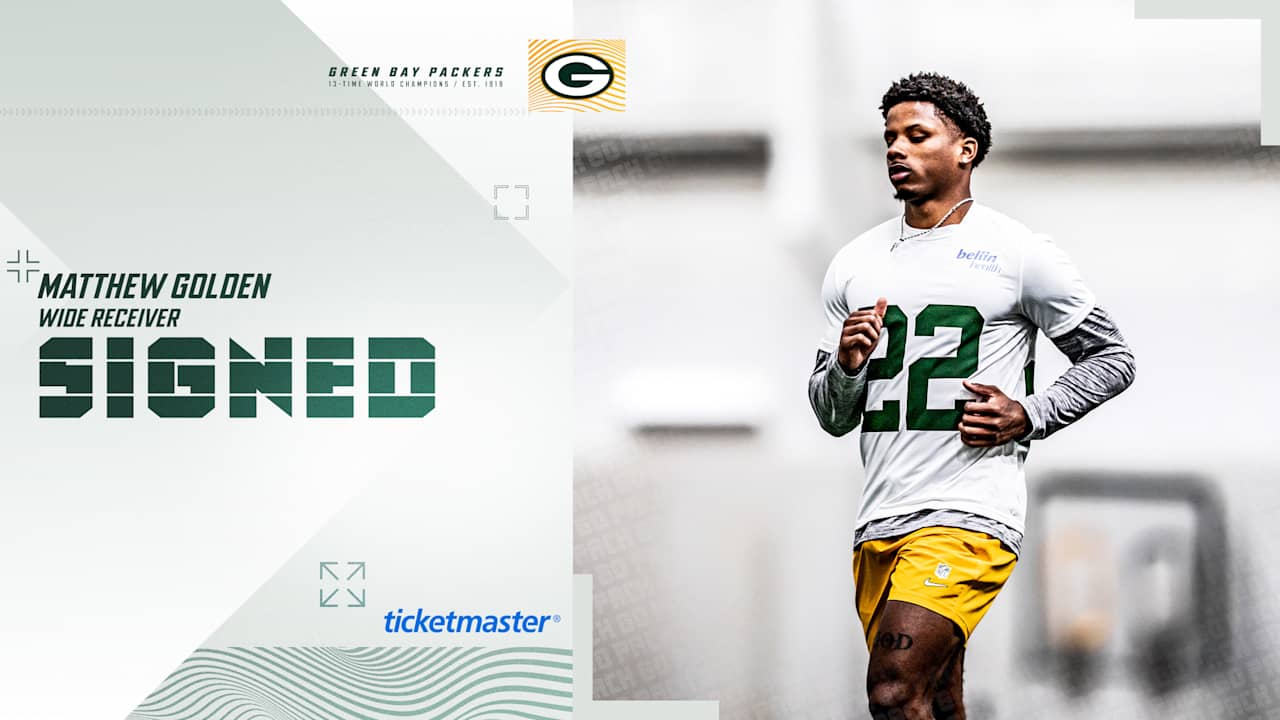 Packers sign WR Matthew Golden