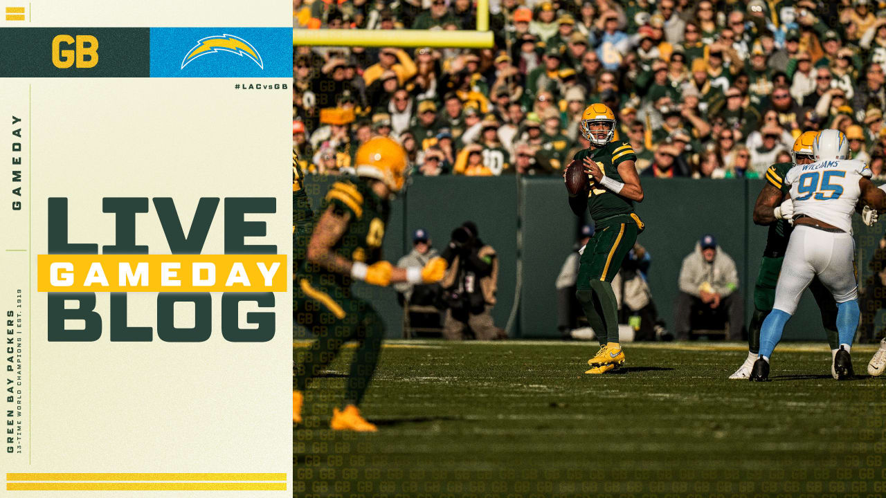 Live Blog Packers vs. Chargers Week 11