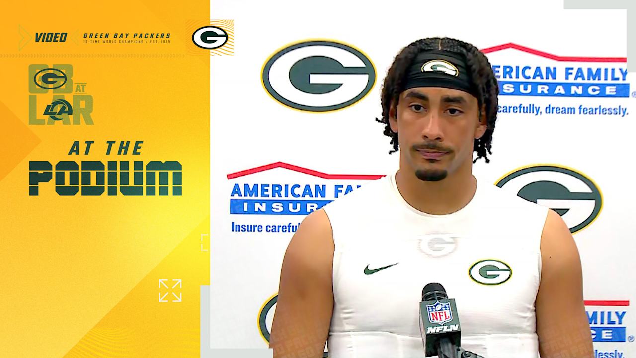 Jordan Love 'never surprised' by support from Packers fans on road