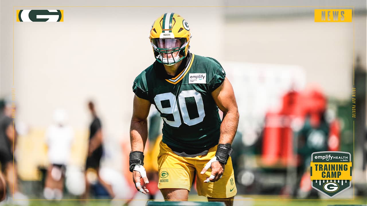 Packers DL Lukas Van Ness 'put in a lot of work'