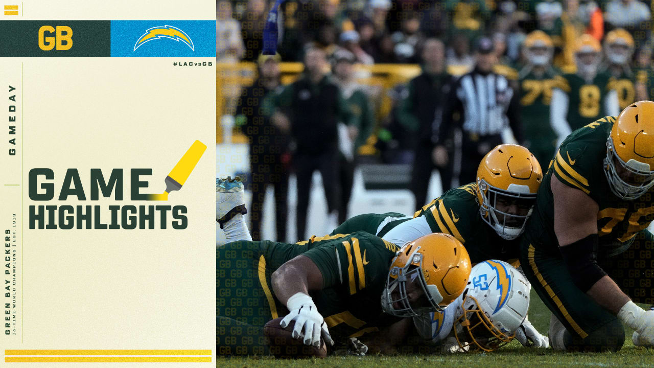 Kenny Clark forces fumble, Rashan Gary recovers Packers vs. Chargers