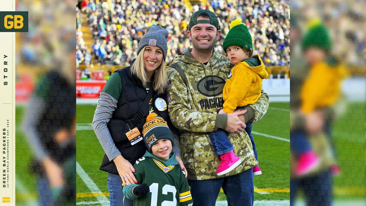 Packers Salute U.S. Air Force Technical Sergeant Justin W. Padley ...