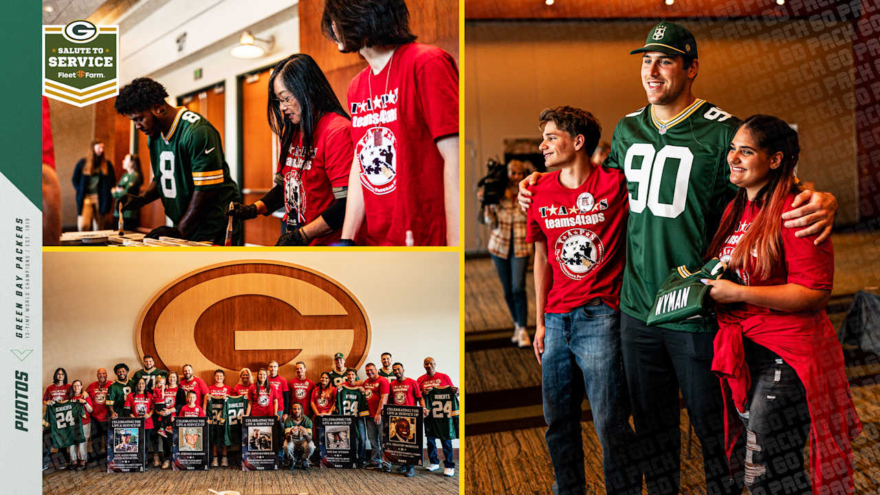 Photos: Packers host 2024 T.A.P.S. event at Lambeau Field