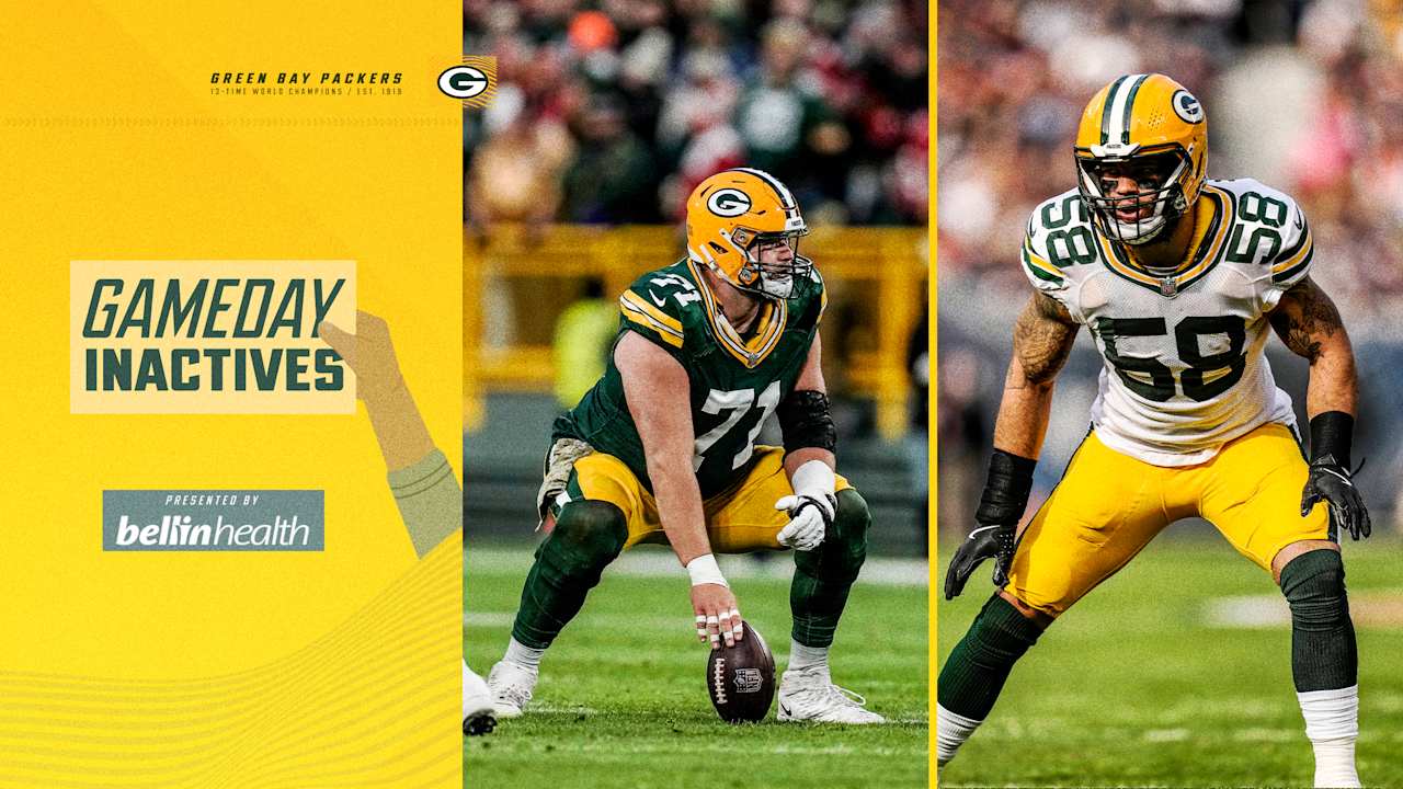 C Josh Myers, LB Isaiah McDuffie active for Green Bay | Packers-Dolphins inactives Week 13