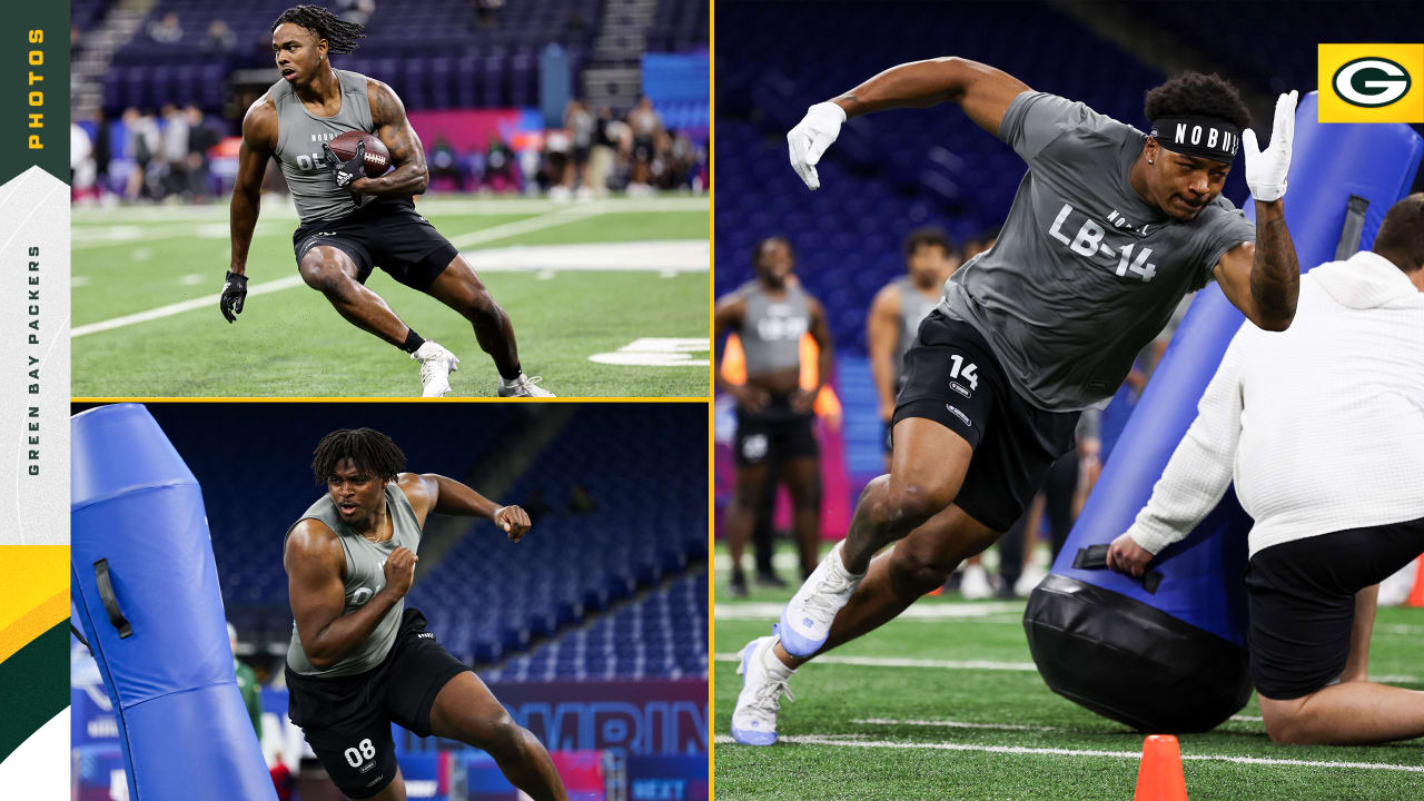 Photos: Best of DL, LB workouts at the 2024 NFL Scouting Combine