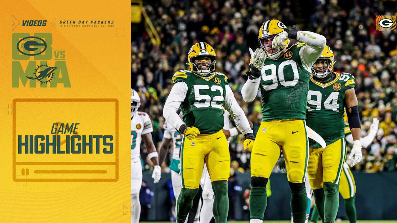 Lukas Van Ness SACKS Tua Tagovailoa | Packers vs. Dolphins