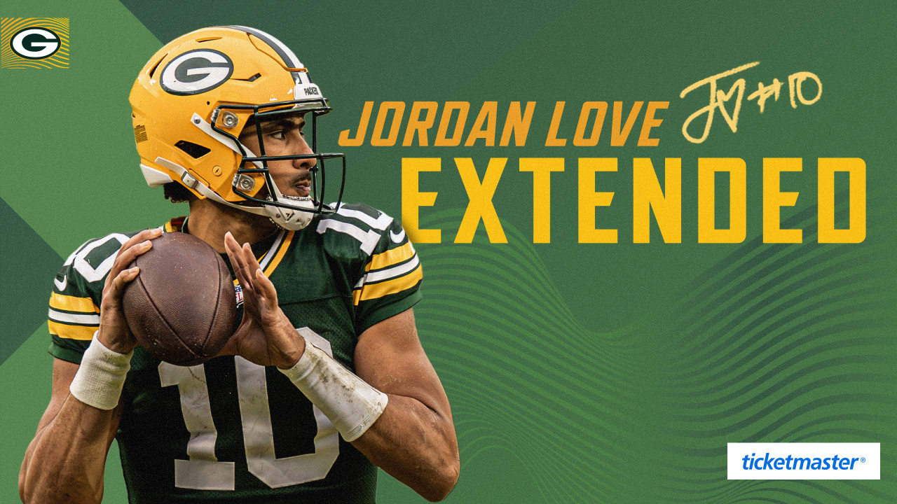 Packers assinam com o quarterback Jordan Love para uma extensão de contrato