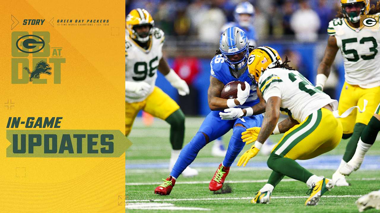 Lions lead Packers 7-0 after first quarter