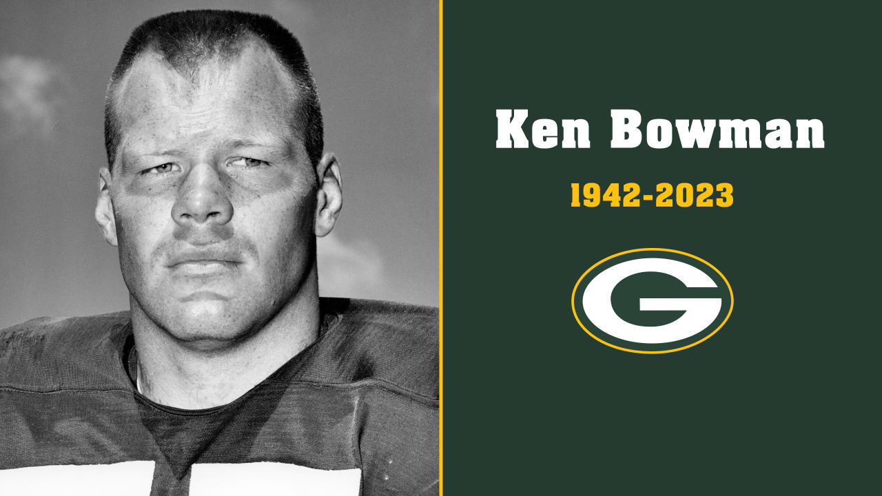 Undersized Ken Bowman, who played big in Super Bowl I and the Ice Bowl