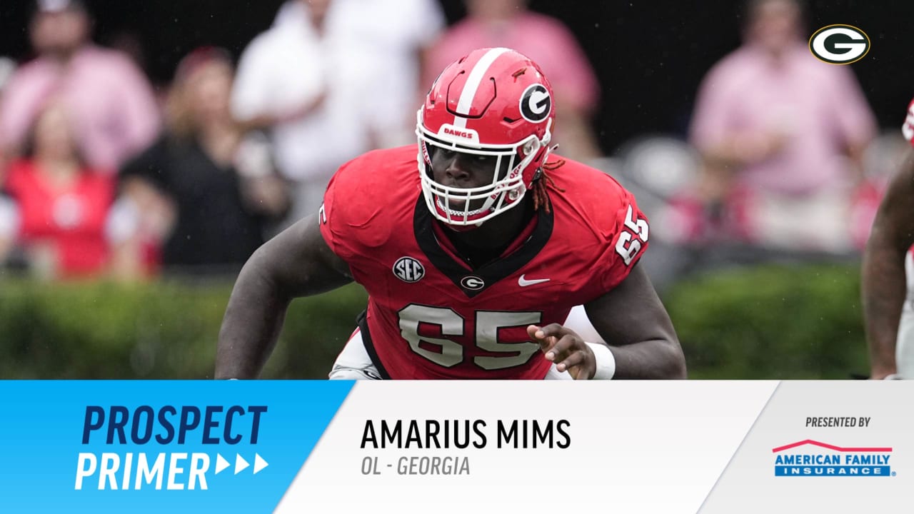 Prospect Primer: Amarius Mims, OT, Georgia
