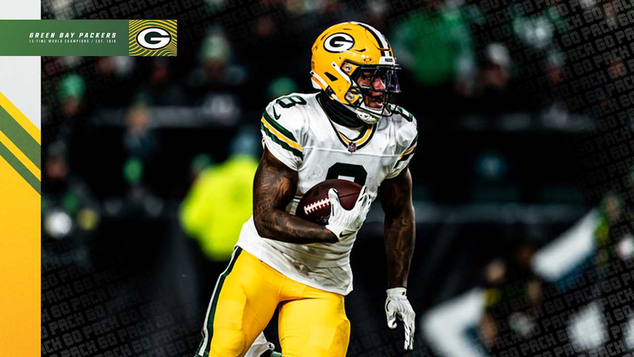 Packers RB Josh Jacobs 'looks better this year'