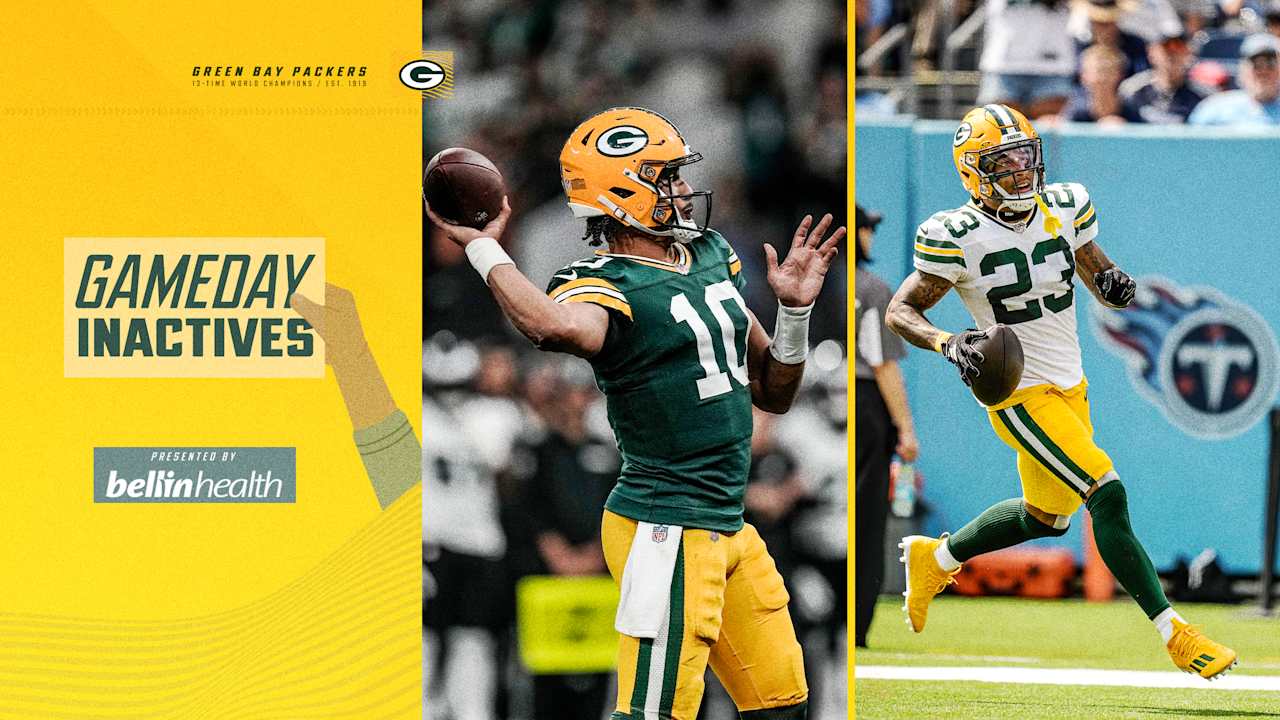 QB Jordan Love in, CB Jaire Alexander out vs. Minnesota | Packers-Vikings inactives