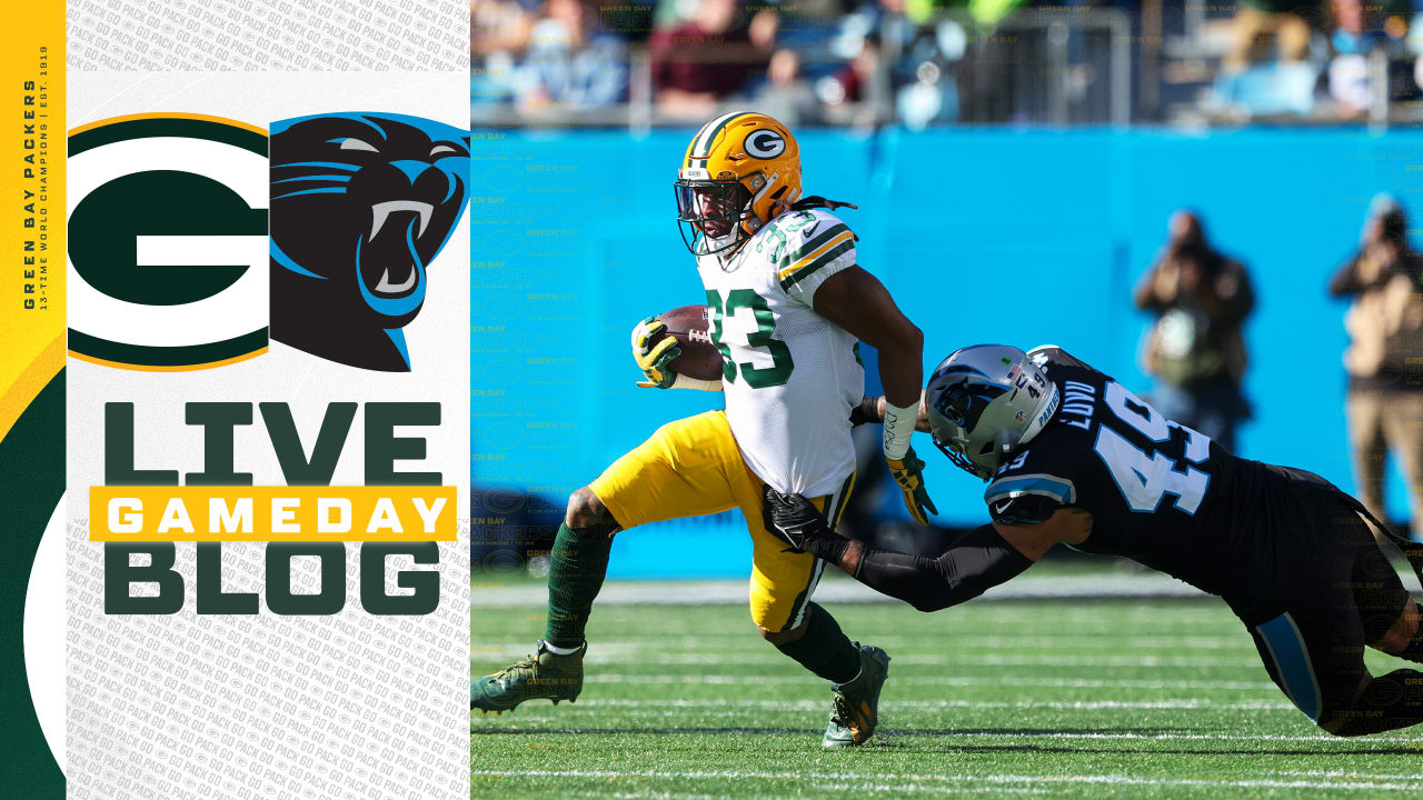 Live Blog Packers vs. Panthers Week 16