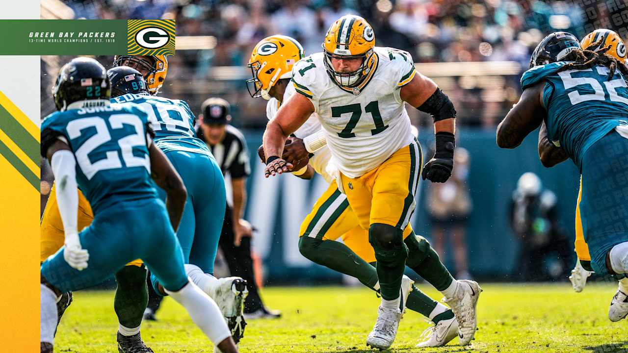 Packers C Josh Myers 'is a warrior, man … that's who he is'