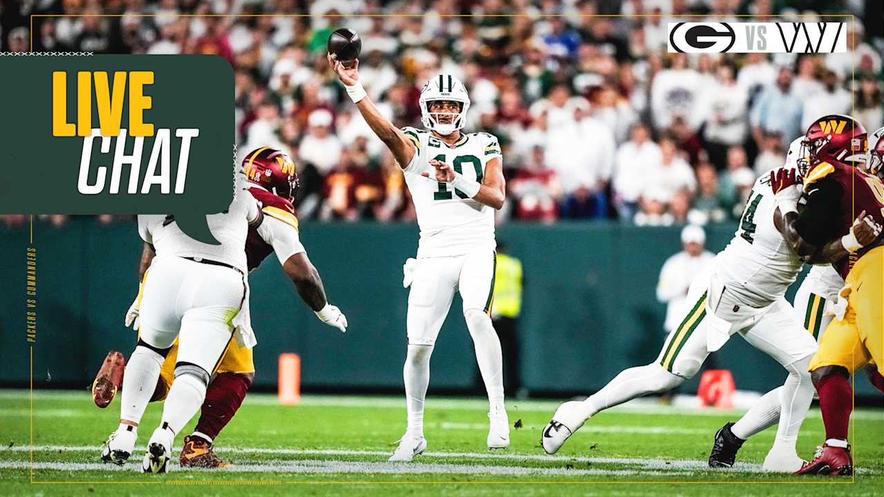 Live Chat: Packers vs. Commanders | Week 2 – Green Bay Packers – packers.com