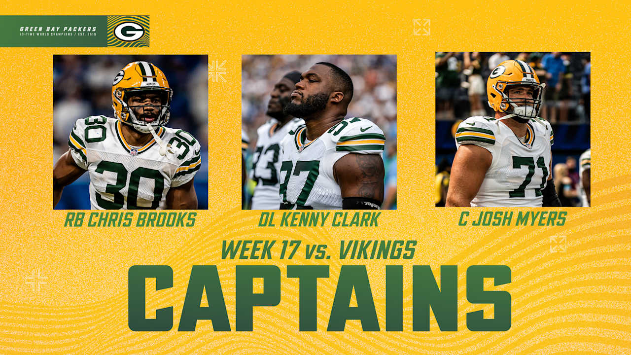 Packers pick captains for Week 17 vs. Vikings