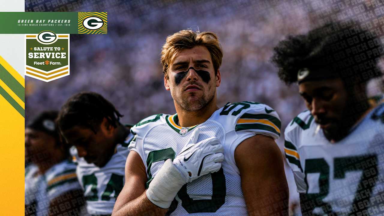 Packers nominate Lukas Van Ness for NFL Salute to Service Award