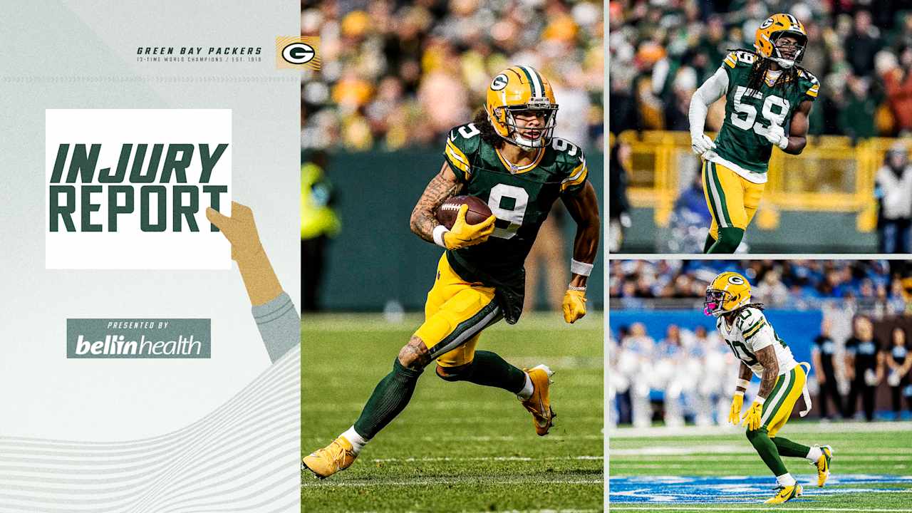 Packers list three questionable, rule out four vs. Vikings | Week 17 Injury Report - Packers.com