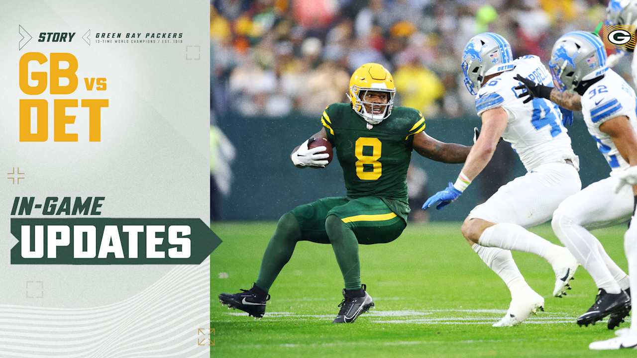 Packers lead Lions 3-0 after first quarter