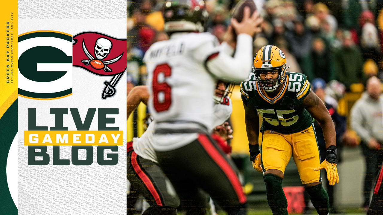 Live Blog Packers vs. Buccaneers Week 15