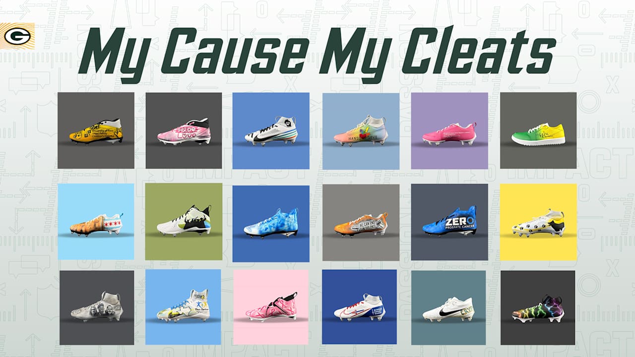 2024 My Cause My Cleats Take a closer look at the Packers' shoes