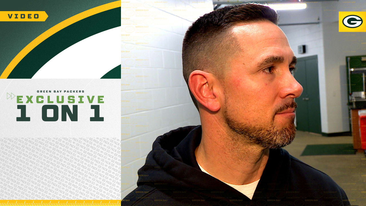 Matt LaFleur 1-on-1 On The Return Of Aaron Jones: 'He's A Playmaker, He ...