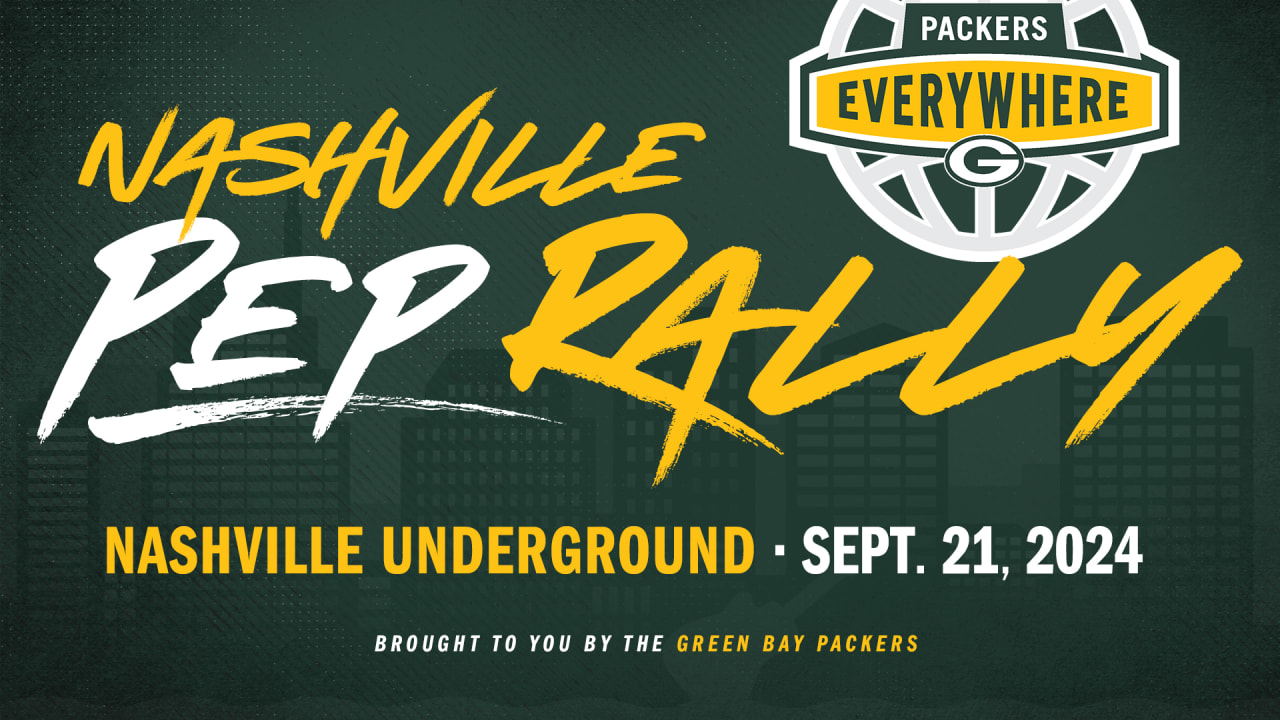 Packers Everywhere set to host free pep rally in Nashville