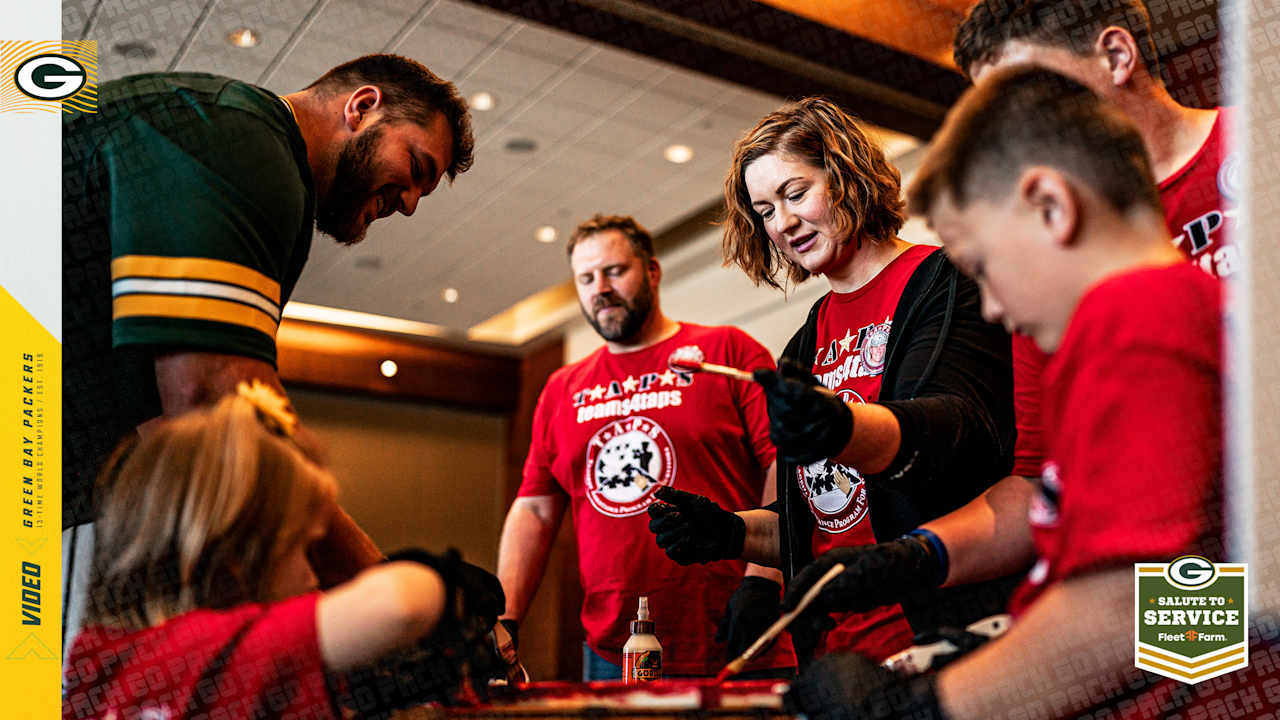 Packers join families at 2024 T.A.P.S. event