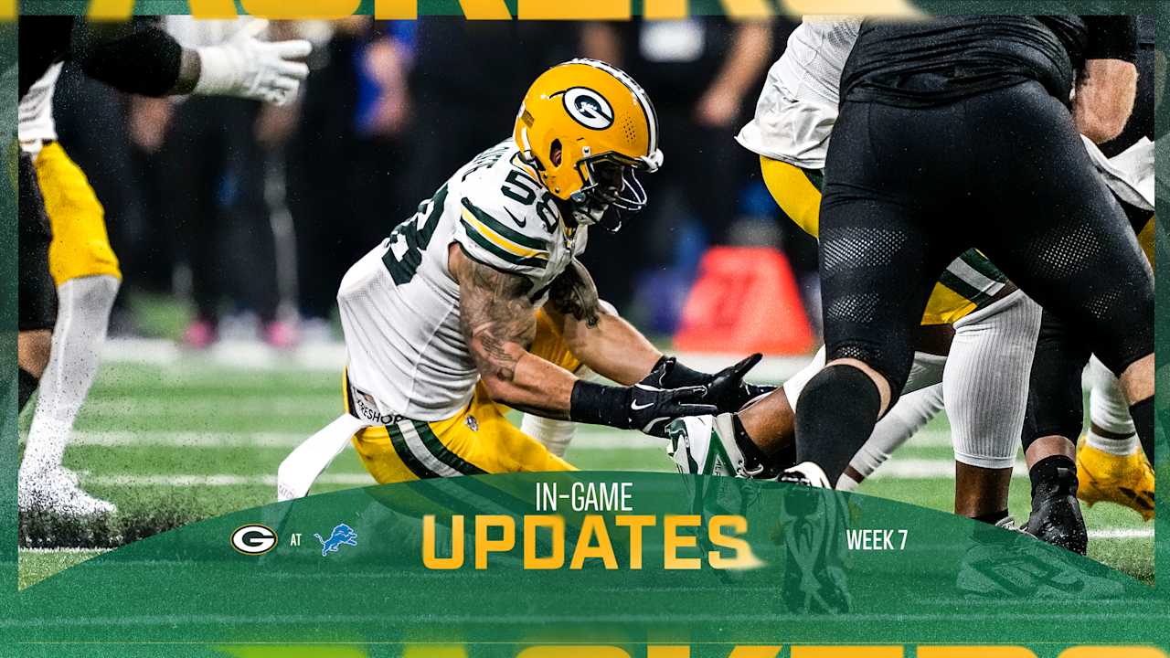 Lions lead Packers 17-14 after three quarters