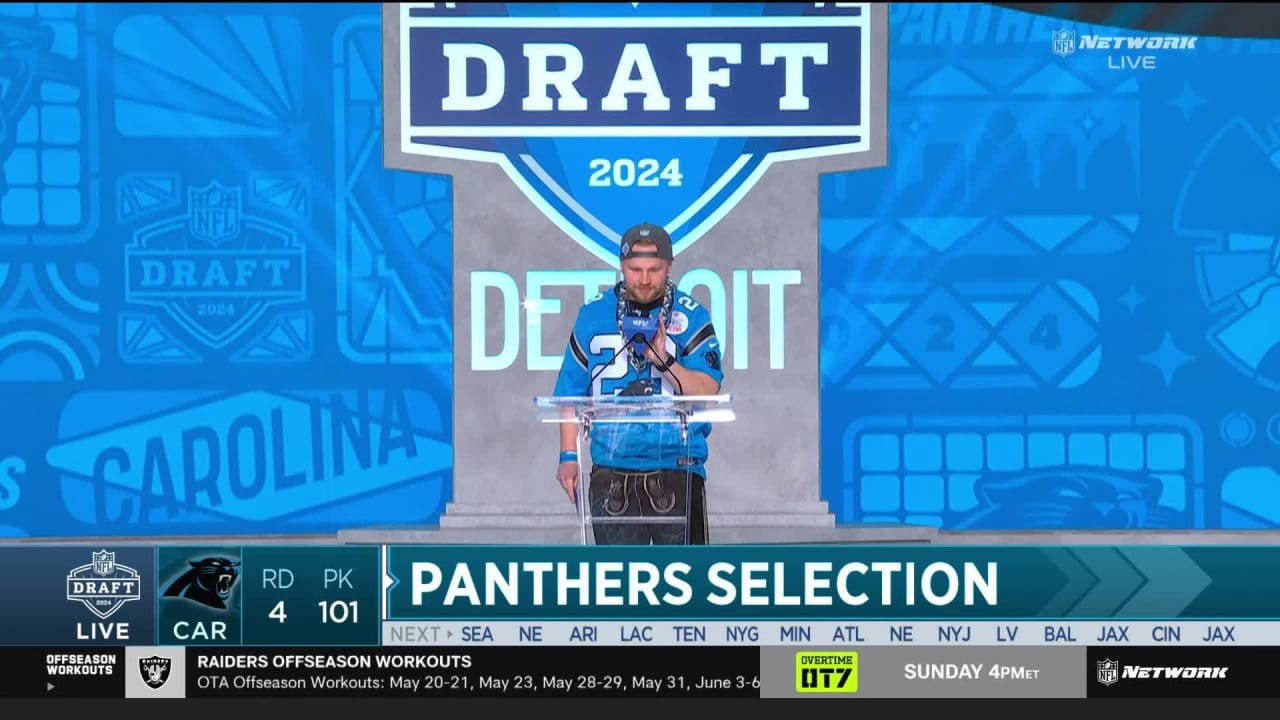 Carolina Panthers 2024 Nfl Draft Picks Brear Bertina