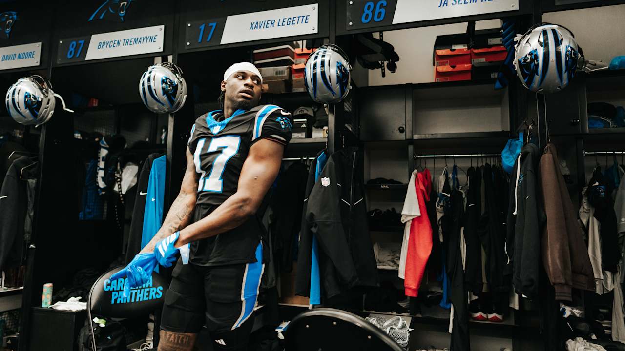 Xavier Legette on trail rides, Panthers' teammate bonding, and not having a repeat of 2025