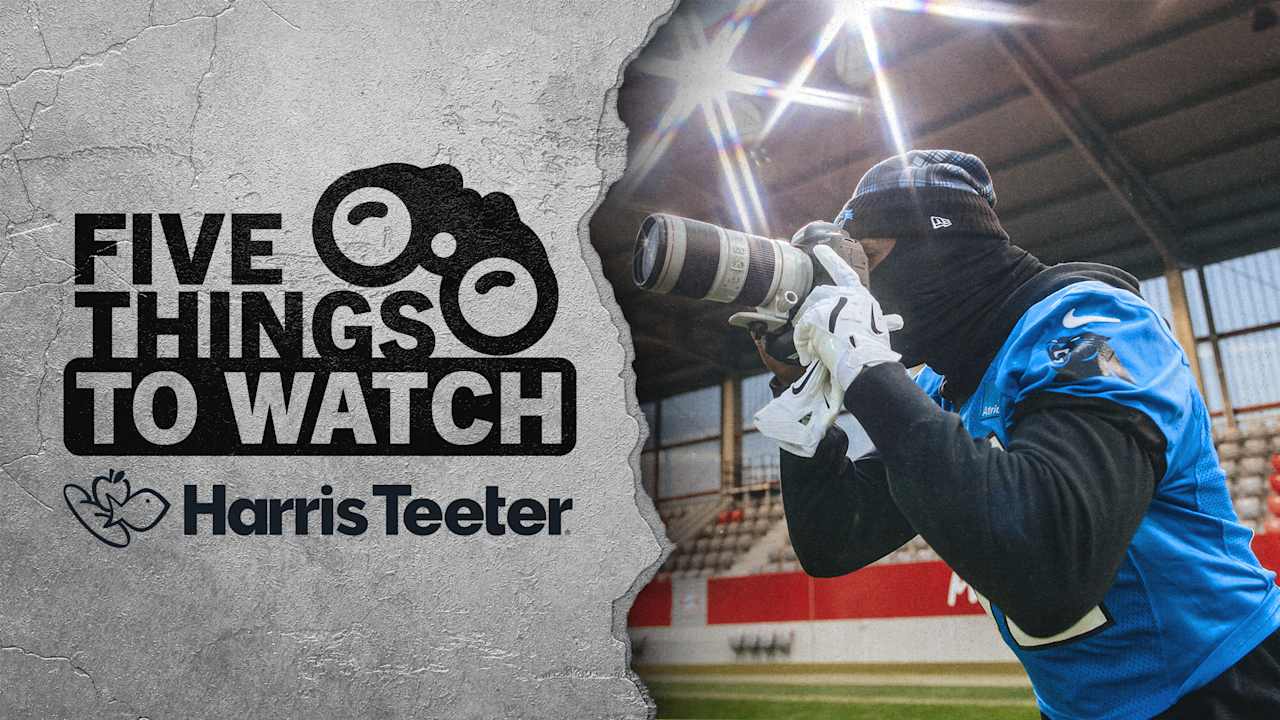 5 things to watch as Panthers take on Giants in Germany