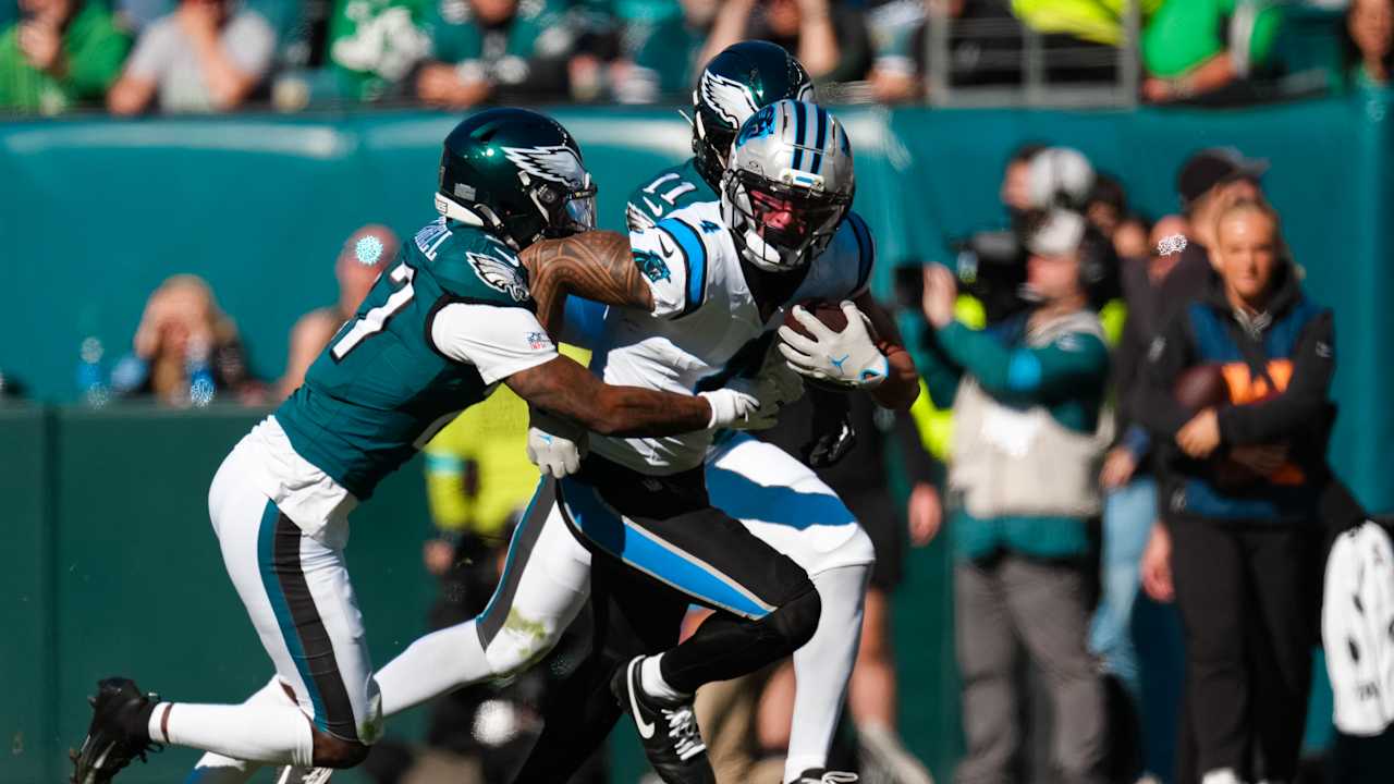 Bryce Young and Tetairoa McMillan connect to convert third-and-15