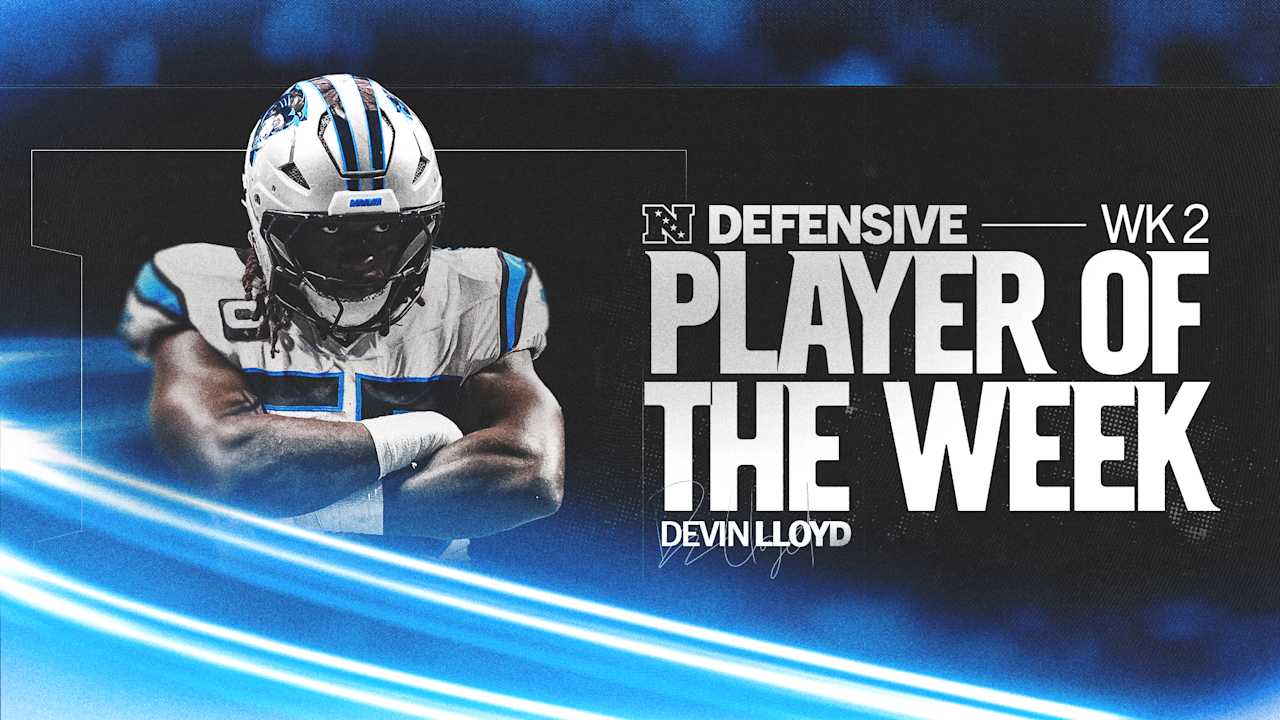 Devin Lloyd is named Week 2 NFC Defensive Player of the Week