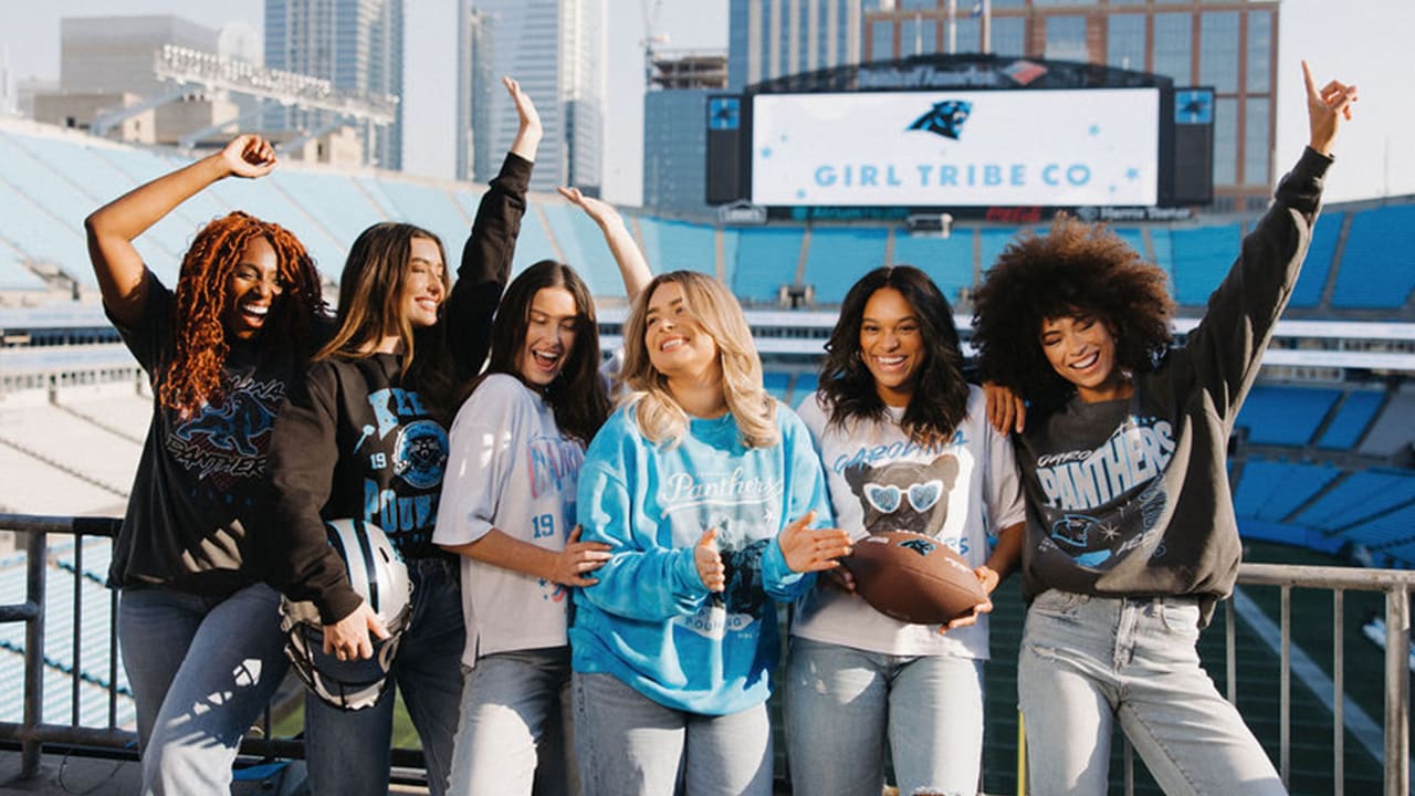 Carolina panthers shirts store for girls