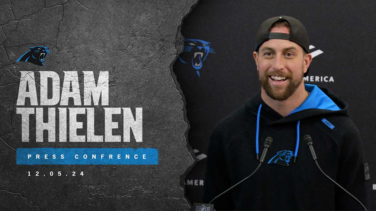 Adam Thielen talks about 2024 Walter Payton Man of the Year nomination