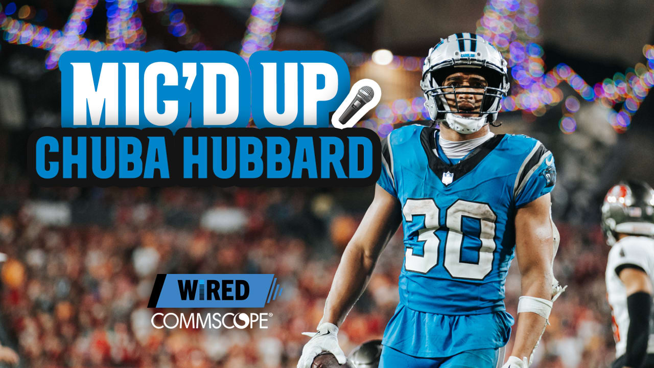 Mic'd Up: Chuba Hubbard's Career 2 Touchdown Game @ Tampa Bay