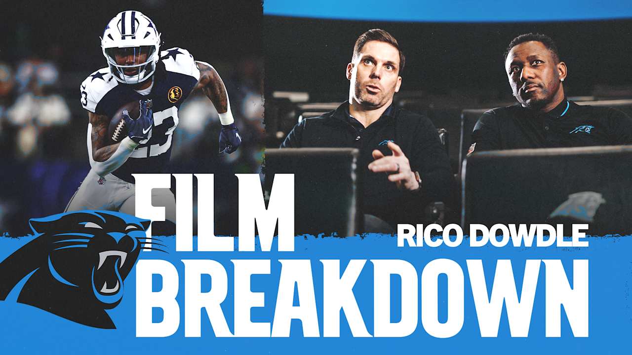Rico Dowdle's Film Room | Thomas Davis and Dan Morgan Break Down the Tape