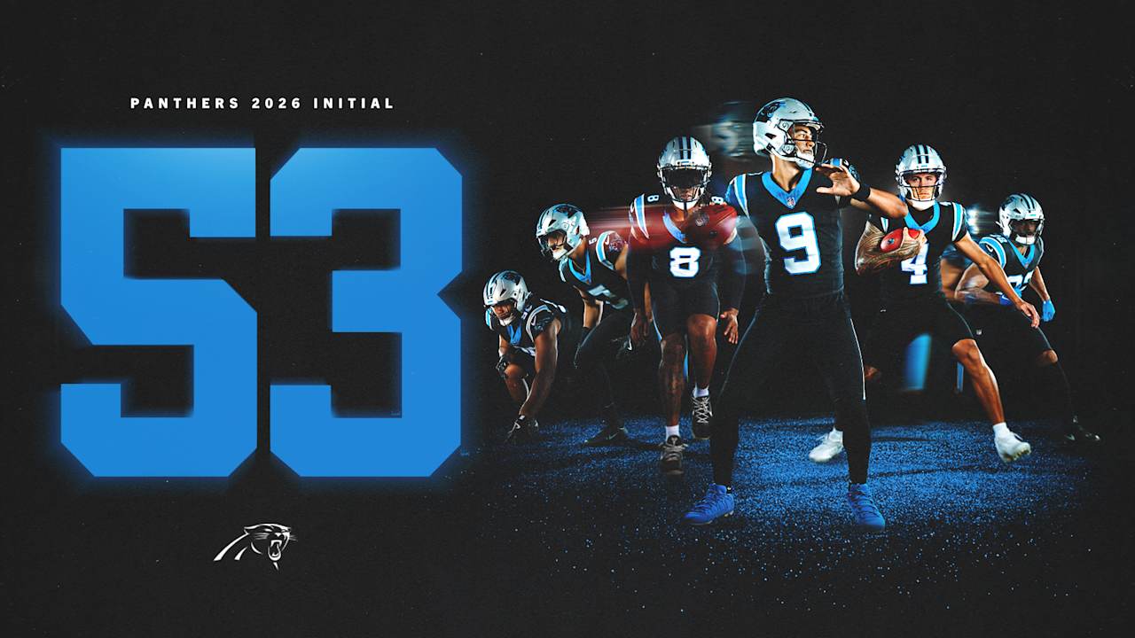 PHOTOS: Panthers 2026 full 53-man roster in numerical order