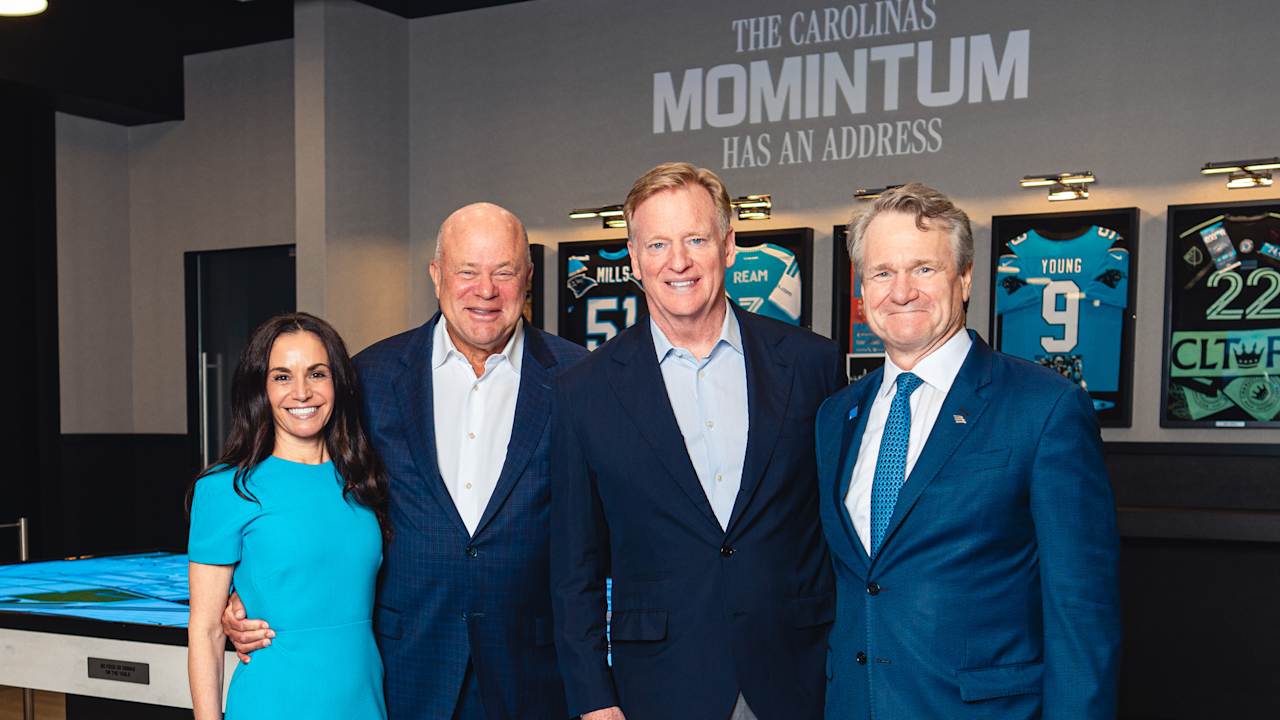 Roger Goodell reflects on how Charlotte and the Panthers have helped each other grow