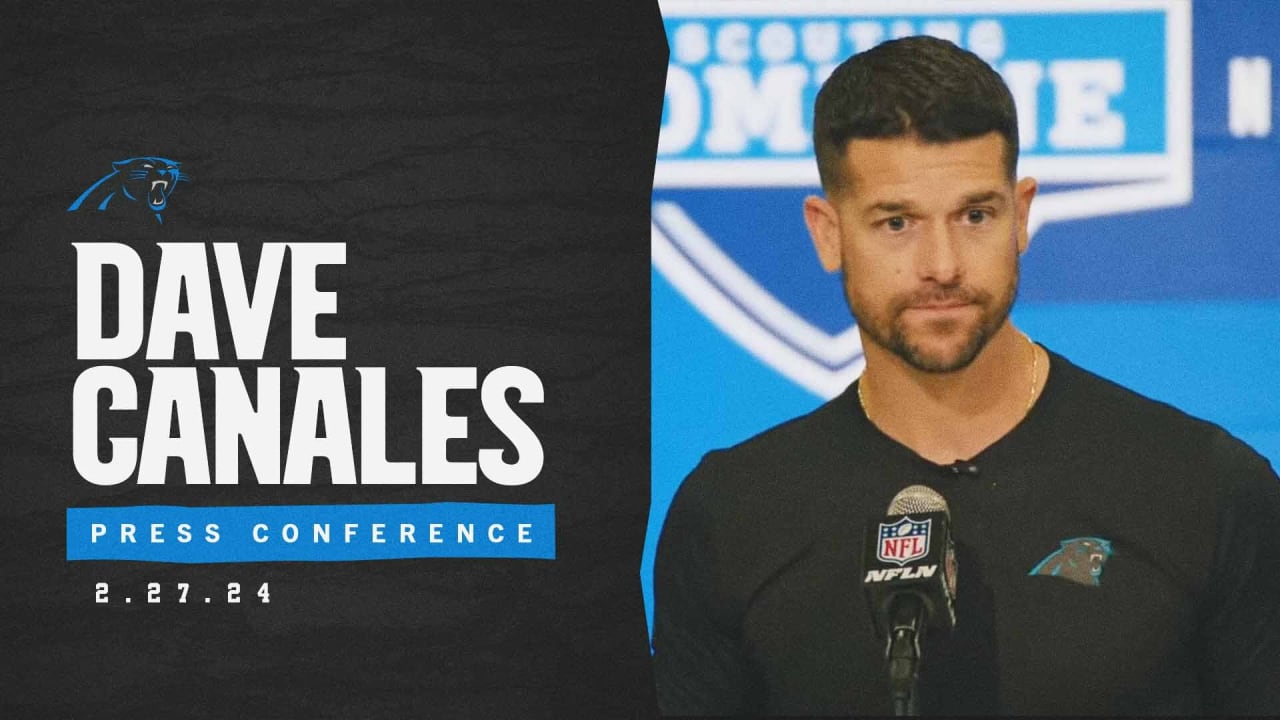 Dave Canales NFL Combine Press Conference