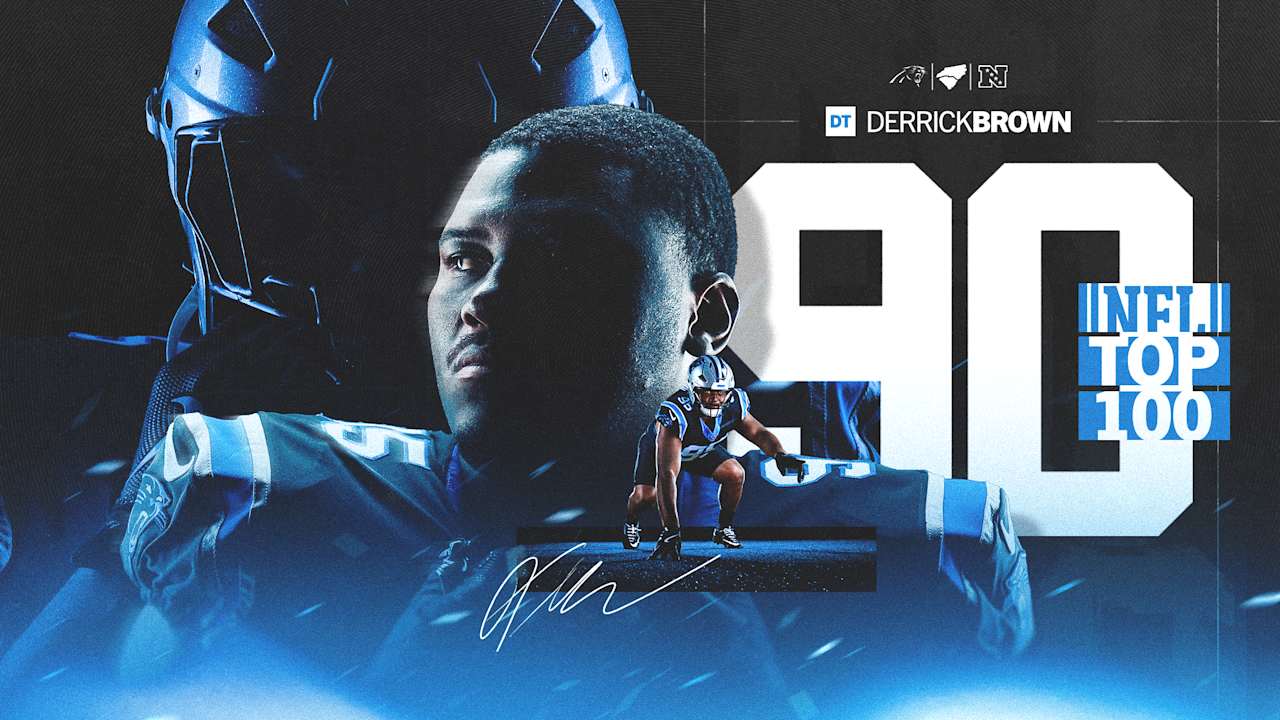Derrick Brown clocks in at No. 90 overall on top 100 list after ...