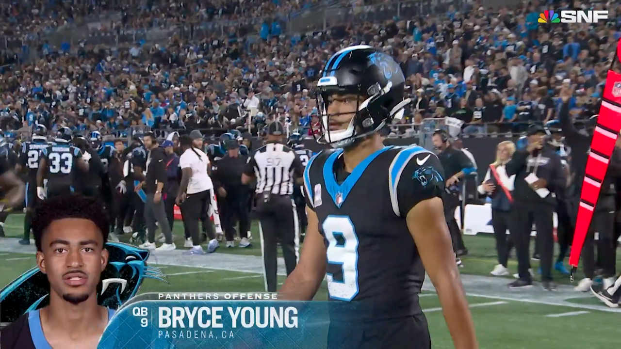Sunday Night Football Intros the Panthers Offense