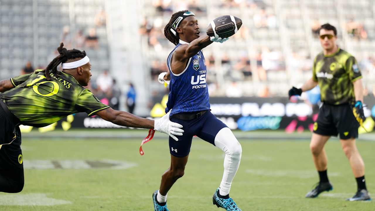 Best of Social: Luke Kuechly enjoyed flag football, even as Team USA rolled