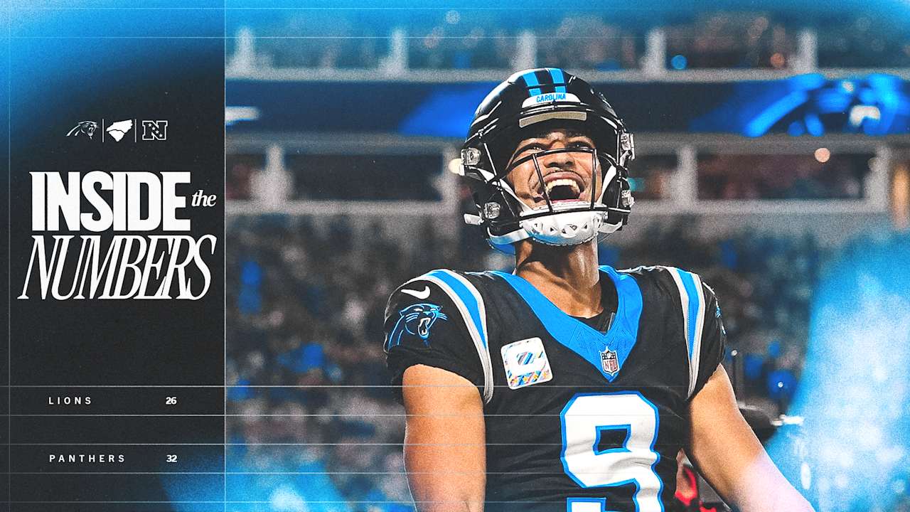 Inside The Numbers: Panthers vs. Lions in Week 4