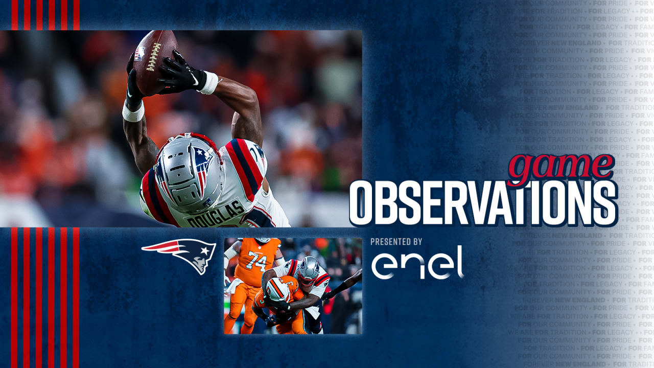 Game Observations: Eight Takeaways From the Patriots Upset Win