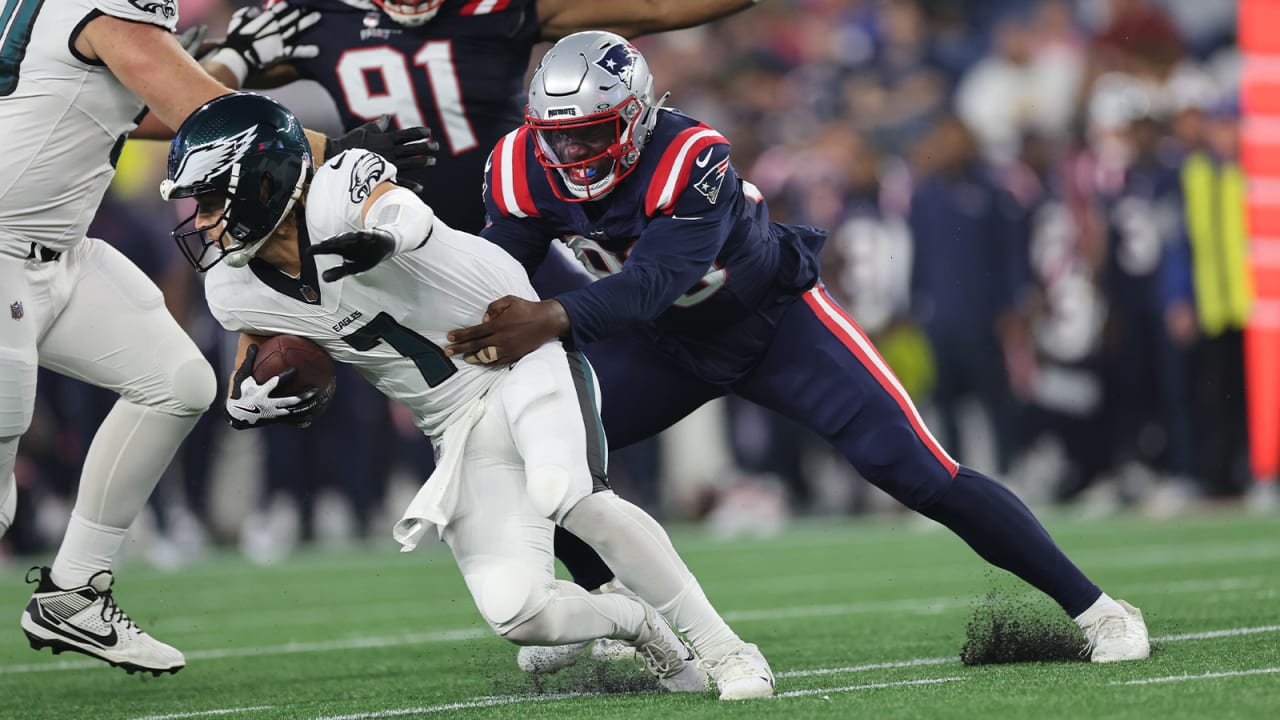 Patriots defense scores five sacks in second straight game