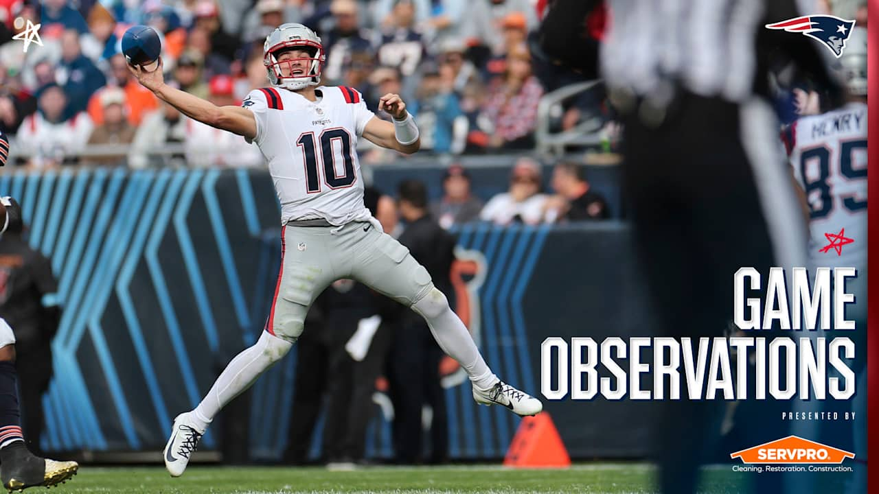 Game Observations: Eight Takeaways From The Patriots Upset Win Over The ...