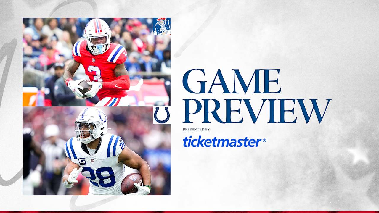 Game Preview: Colts at Patriots